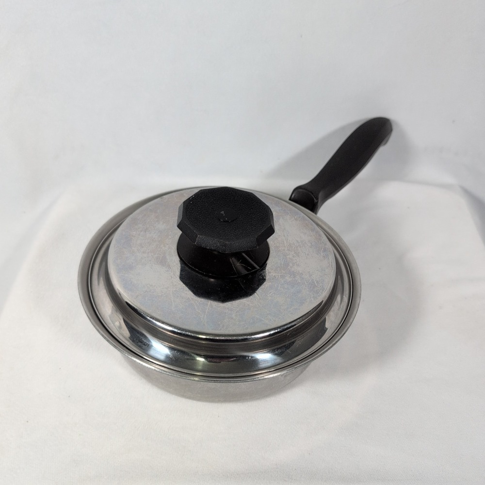 New Era 5 Ply Stainless Steel Saucepan Lid Pan Pot 8 Inch Cookware Aluminum Core